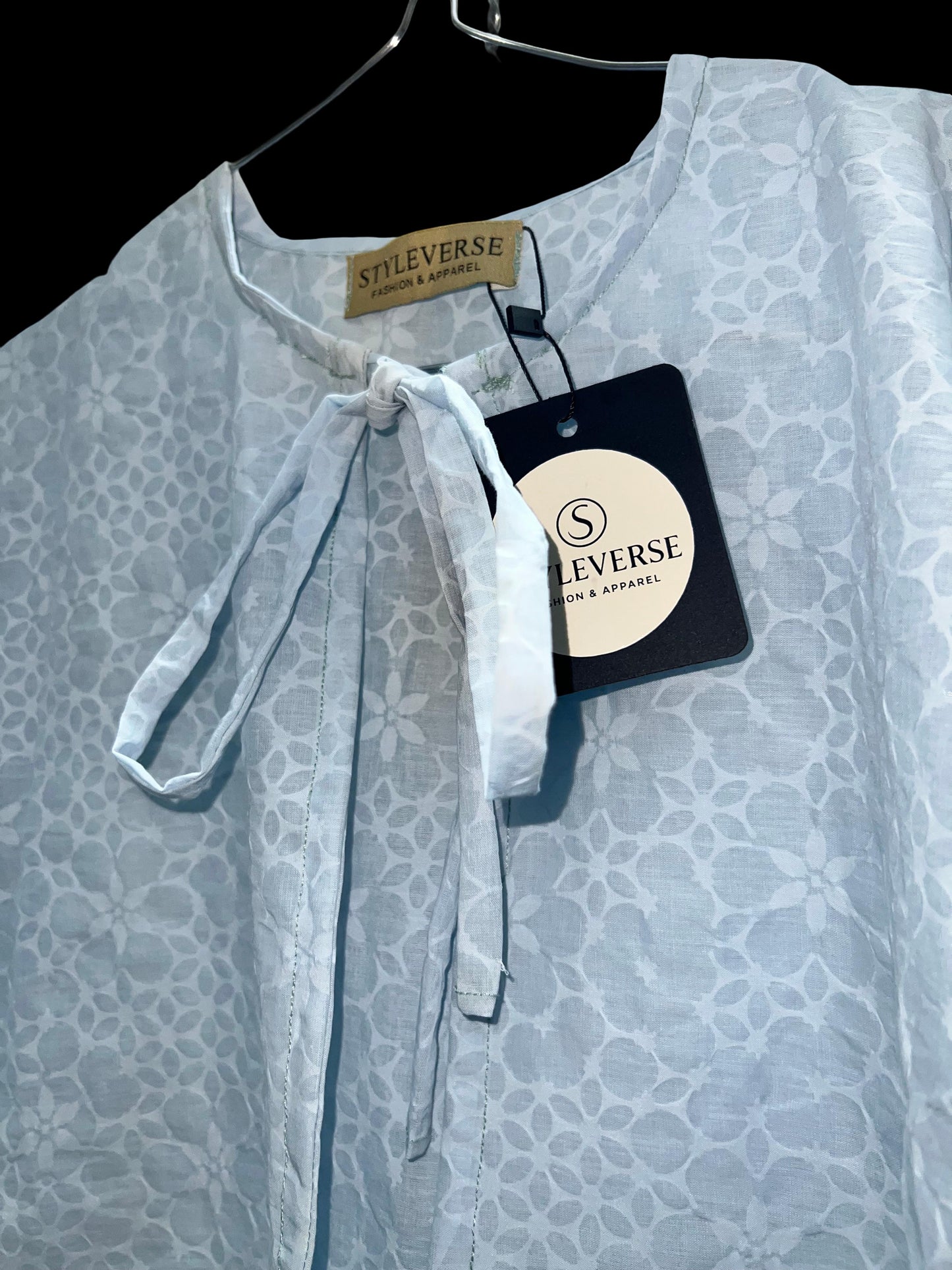 TIE FRONT TOP