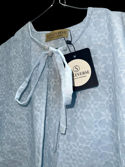TIE FRONT TOP
