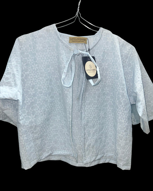 TIE FRONT TOP