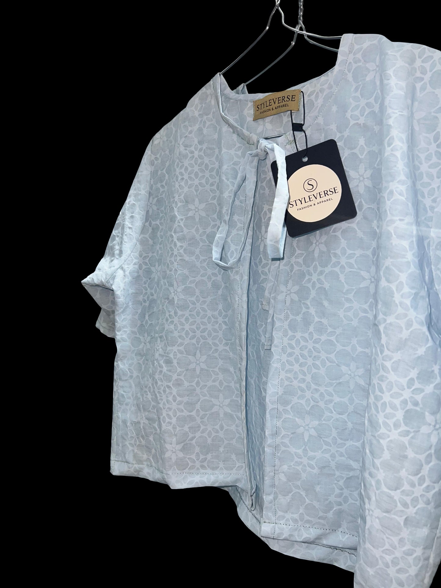 TIE FRONT TOP